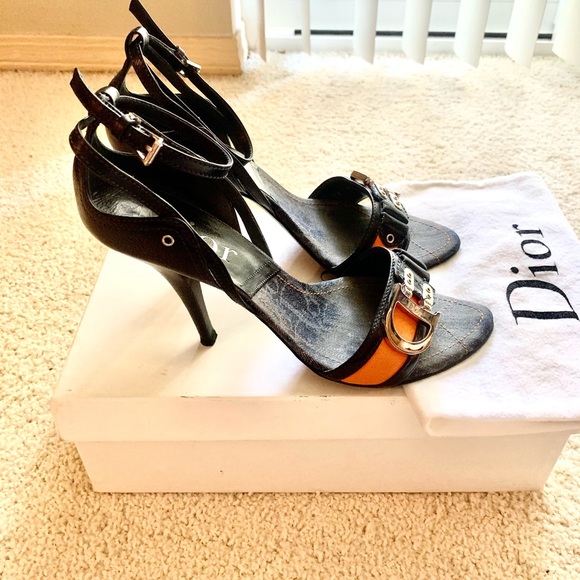 Dior Denim Blue Sandals - Picture 5 of 11
